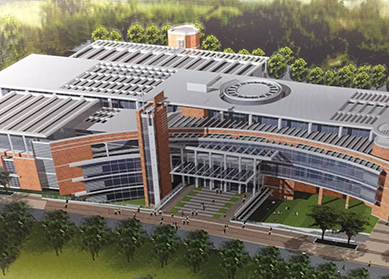 廣東外語外貿大學圖書館工程監理